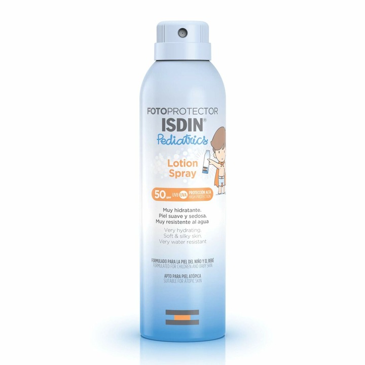 Spray de protectie solara pentru copii ISDIN Pediatrics, SPF 50, 250ml
