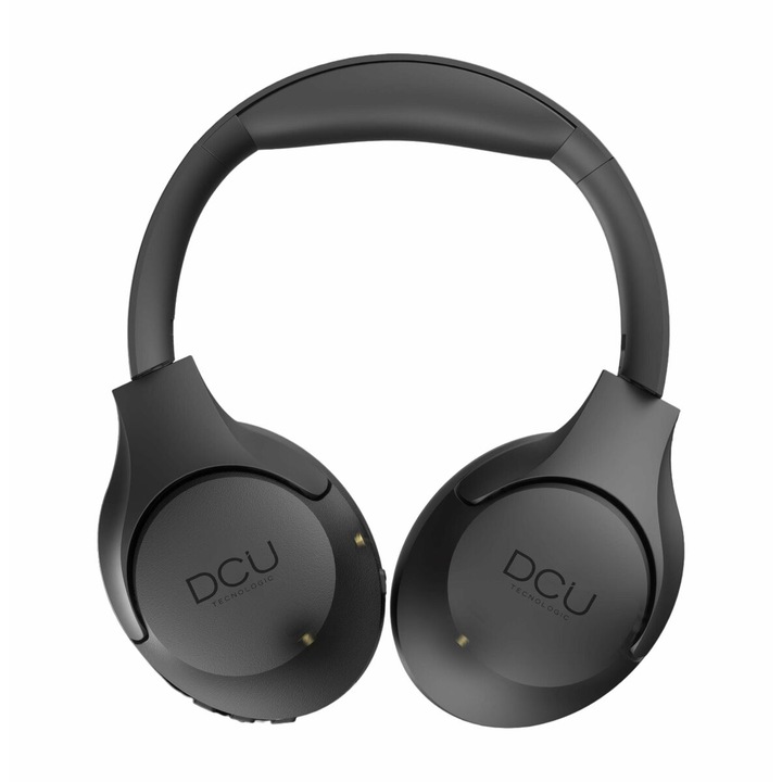 Безжични слушалки, DCU Technologic, True Immersive ANC, Bluetooth, черни