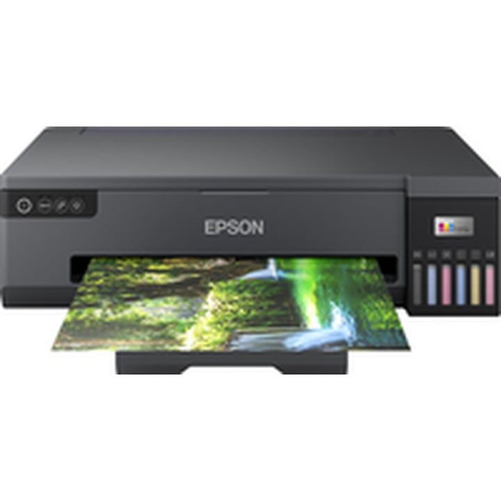Принтер EPSON EcoTank, ET-18100, мастиленоструен, A3, Wi-Fi, черен