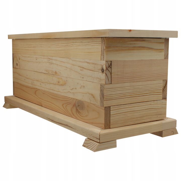 Ghiveci de gradina, Koniuszek Ogrody, Lemn, 23 cm