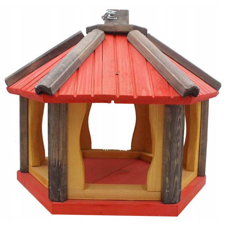 Hranitor pentru pasari, Koniuszek Ogrody, Lemn