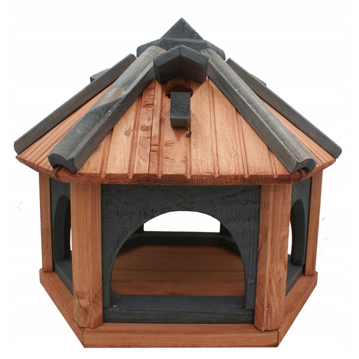 Hranitor pentru pasari, Koniuszek Ogrody, Lemn