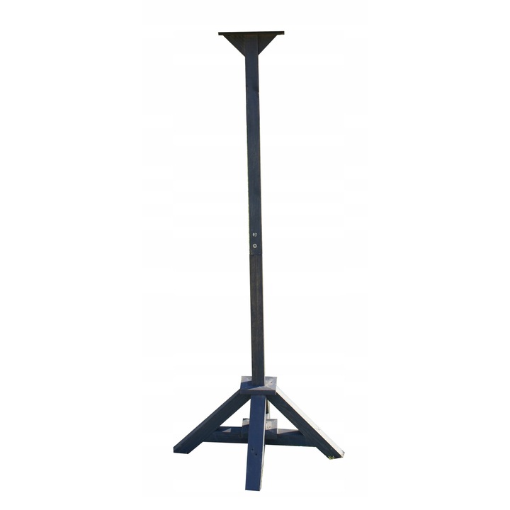 Suport hranitoare pentru pasari Koniuszek Ogrody, lemn, antracit