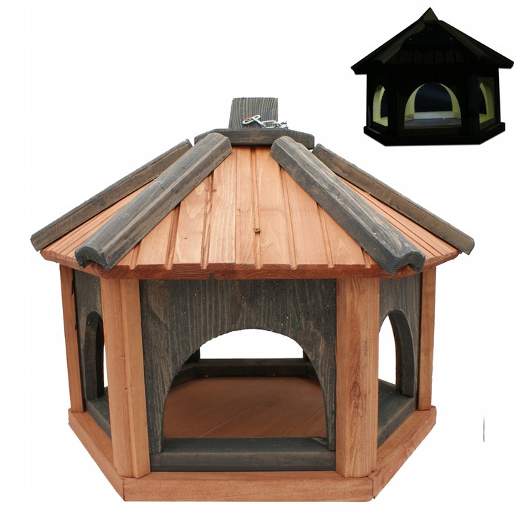 Hranitor pentru animale, Koniuszek Ogrody, Lemn