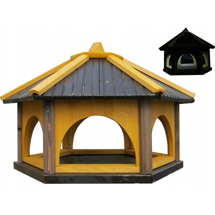 Hranitor pentru animale, Koniuszek Ogrody, Lemn