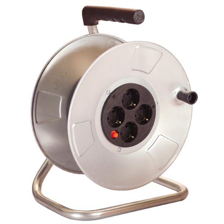 Dobfoglalat Bachmann hosszabbítóhoz, Acél, 4 aljzat, Multicolor