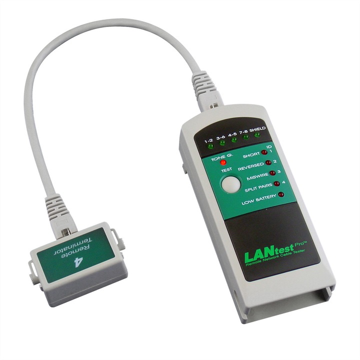 Тестер за мрежови кабели, Hobbes, пластмаса, променлив