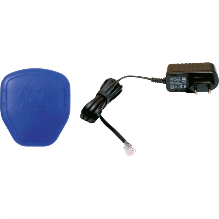Set alimentator/adaptor pentru camere de supraveghere, Mobotix, PoE, Negru/Albastru