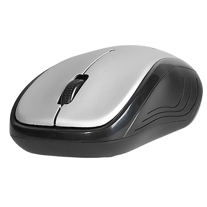 Mouse wireless, TRACER, Alien Silver, cu mufa USB, tehnologie RF, nano receptor