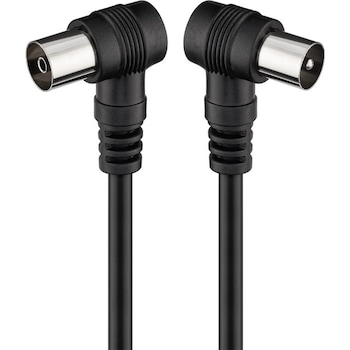 Cablu antena, 1.5 m, Negru