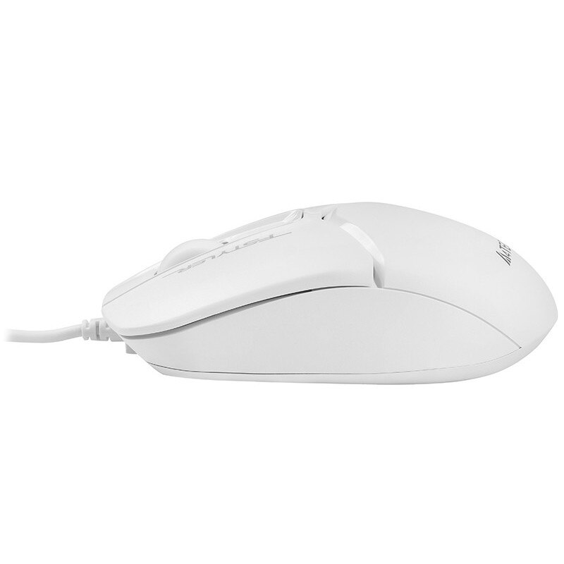 Mouse PC/Laptop, A4Tech, PVC, Port USB, 150 cm, Alb - eMAG.ro