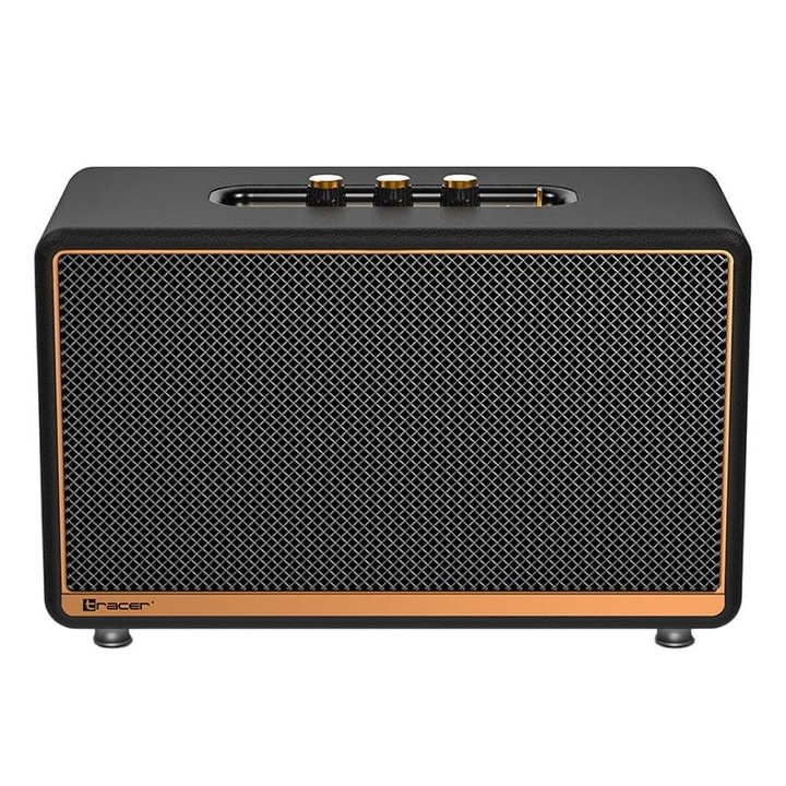 Boxa portabila, Tracer M60, Bluetooth 5.0, TWS, Radio FM, 60W, Autonomie 15h, Negru