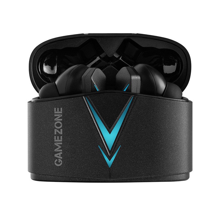 Безжични слушалки GAMEZONE T6 PRO, Tracer, USB-C зареждане, черни