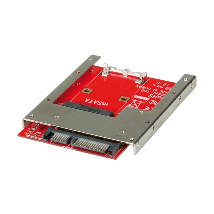 Adaptor, Roline, SSD/2.5 SATA, Argintiu