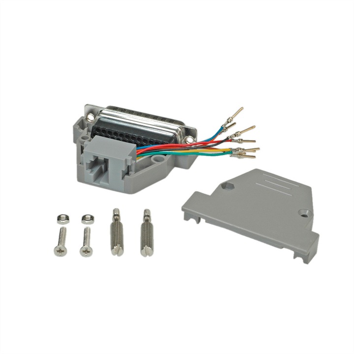 Adaptor, Roline, RJ45, Multicolor