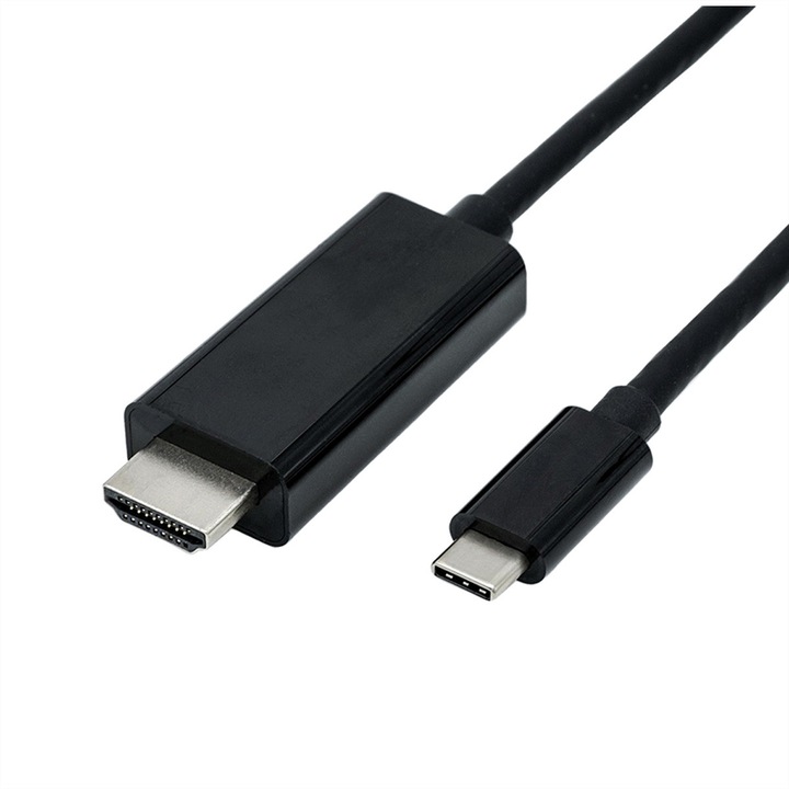 Преходен кабел, Roline, USB type C - HDMI, 2m, 3840x2160, 60Hz