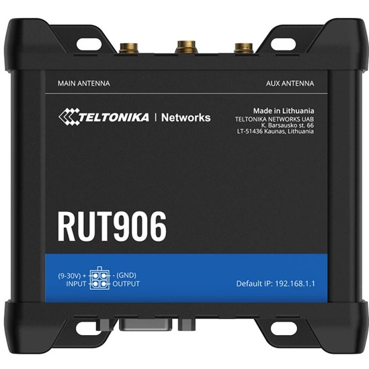 Teltonika RUT906 4G LTE RS232/RS485 Router, 237426, Router