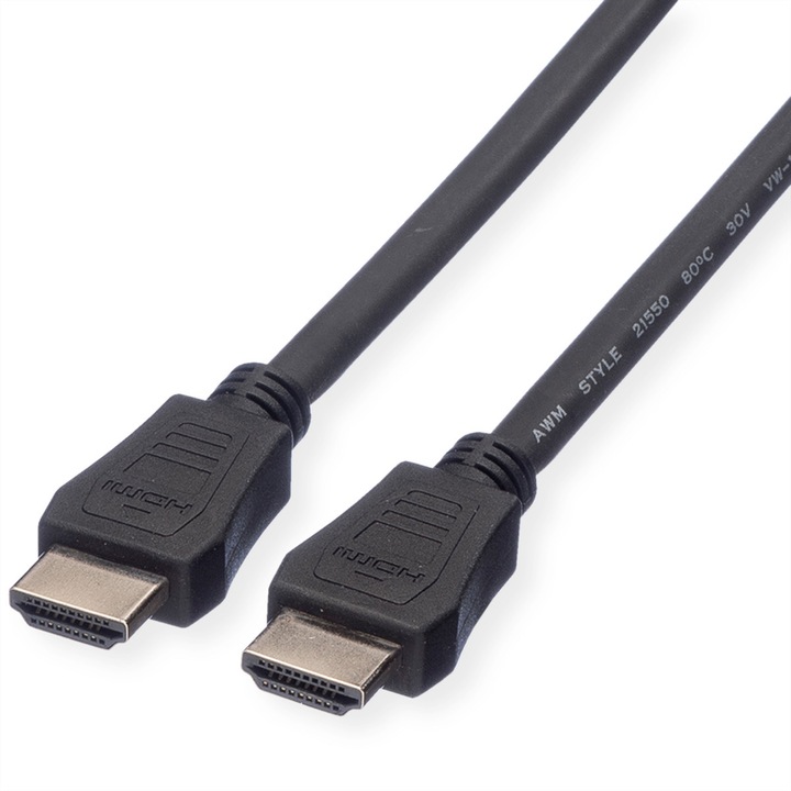 Cablu HDMI, Value, 7.5 m, Negru