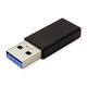 Адаптер USB-C към USB 3.2, Value, Plastic, 5 V, 1000 mA, Черен