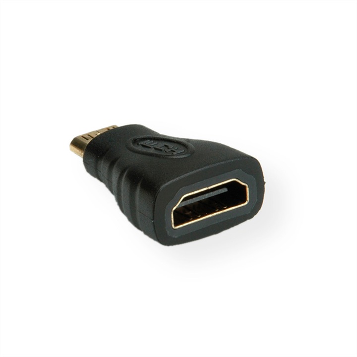 Adaptor HDMI Value, HDMI - Mini HDMI, negru