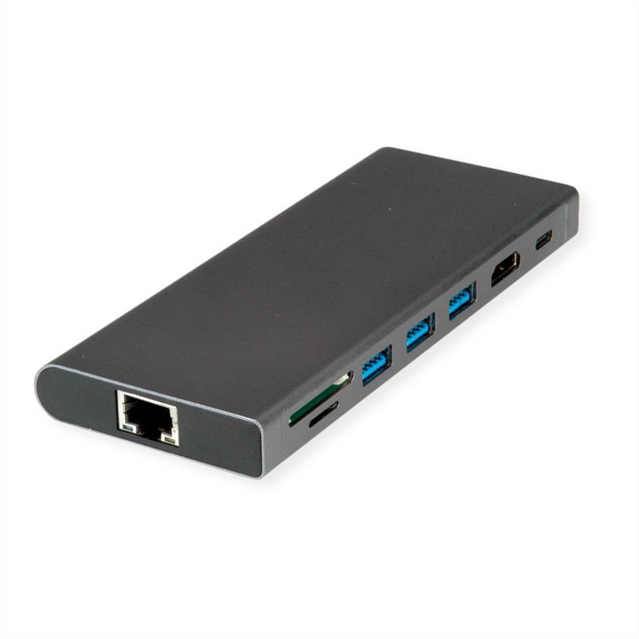 Докинг станция, стойност, US3.2/HDMI, черен