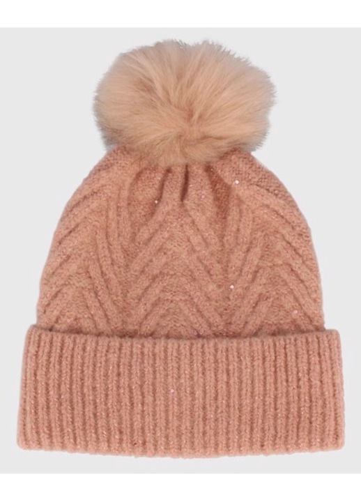 Детска шапка, Примиги, Акрил/Полиестер, Розова