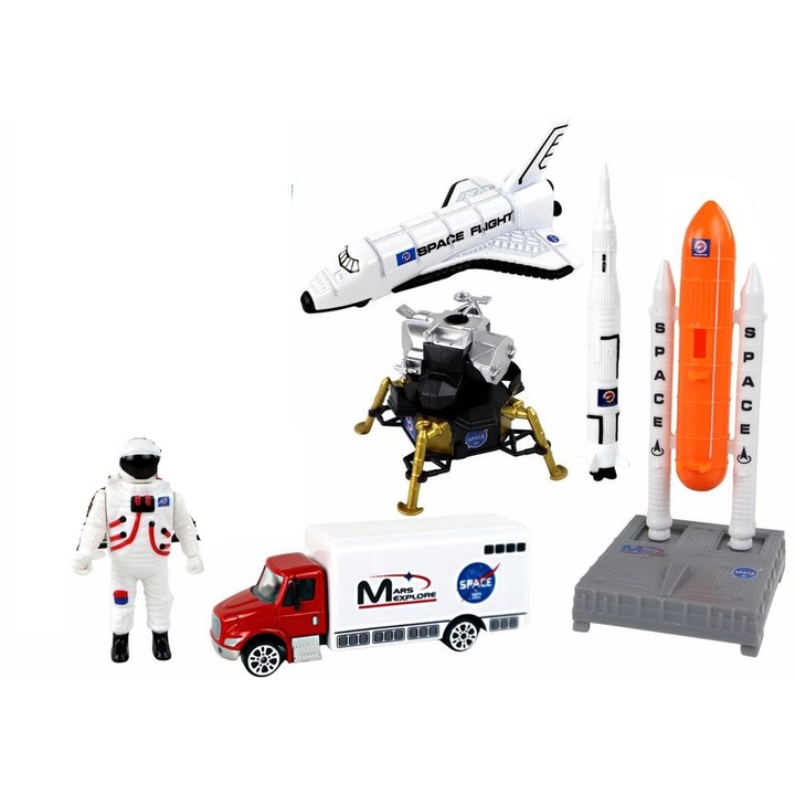 Комплект от 8 фигурки, Leantoys, над 3 години, многоцветни