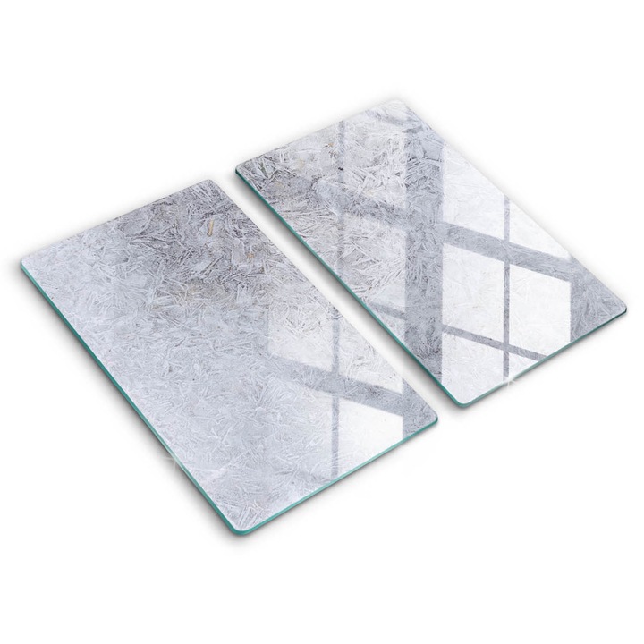 Dekoratív üveg, Wallfluent, Absztrakció, Fehér, 2x30x52 cm