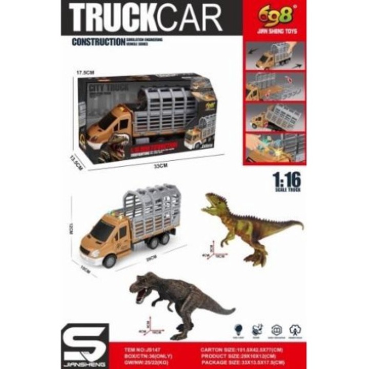 Játékautó, Maksik, 3 év plusz, Multicolor