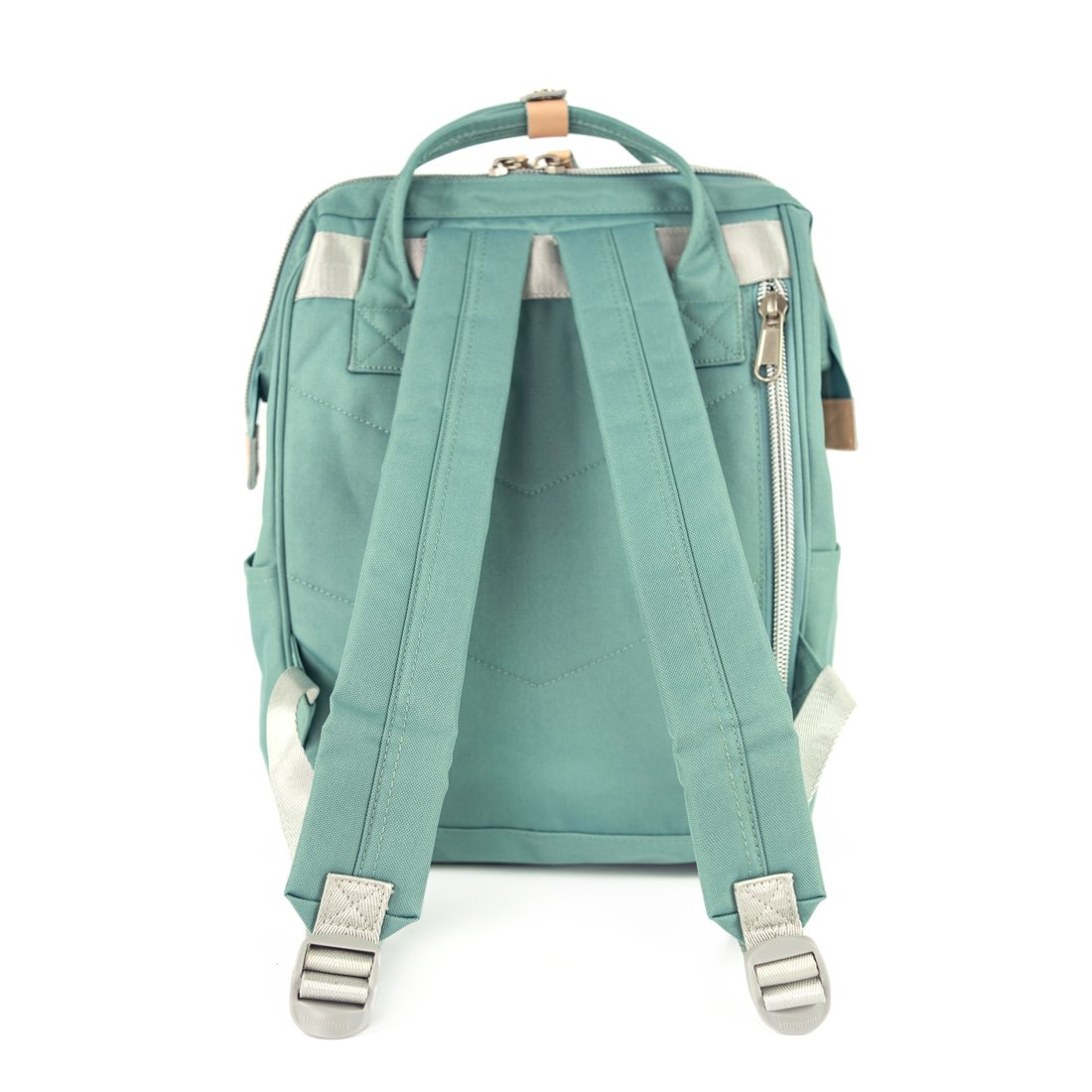 Rucsac, Himawari, port USB, Poliester, Verde, M