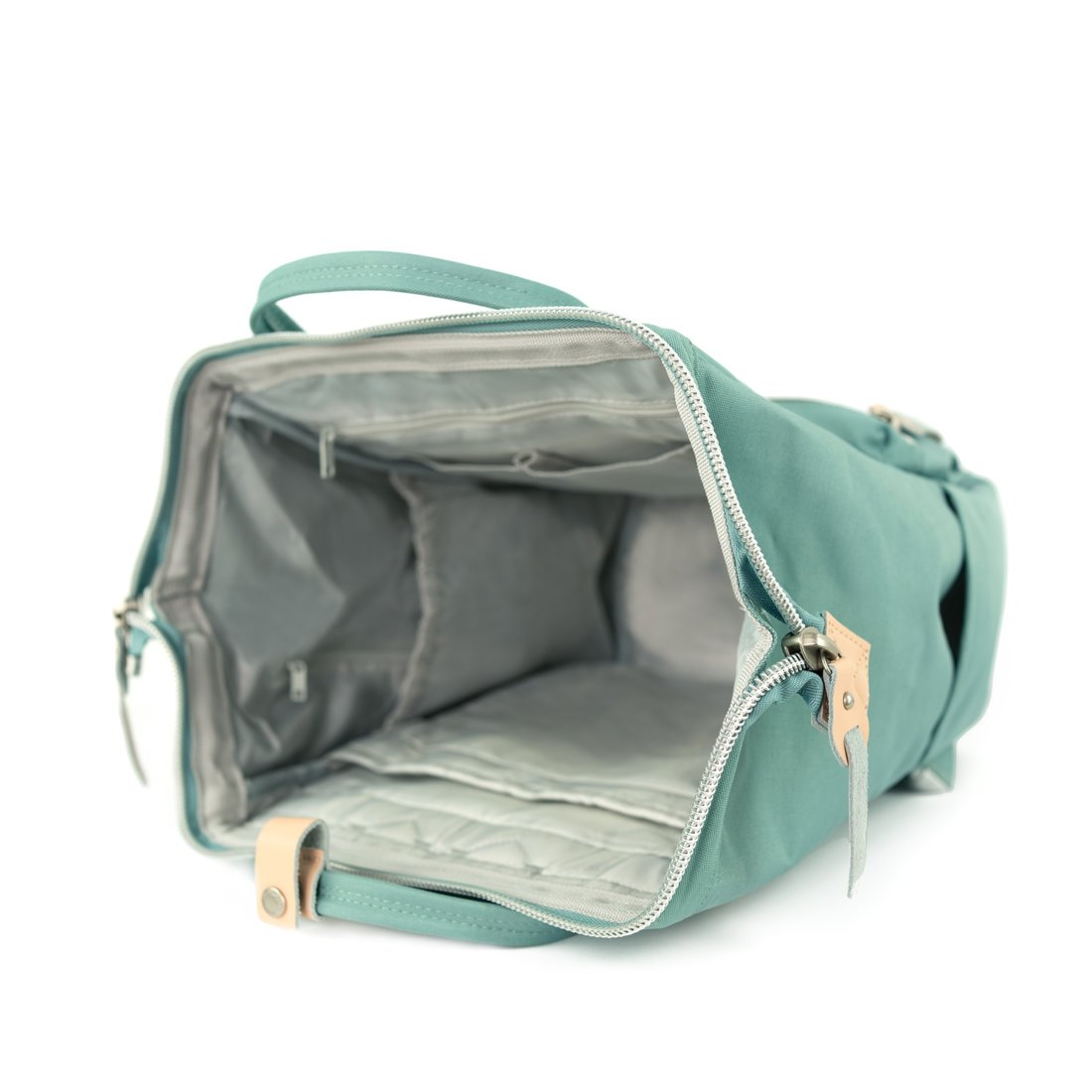 Rucsac, Himawari, port USB, Poliester, Verde, M