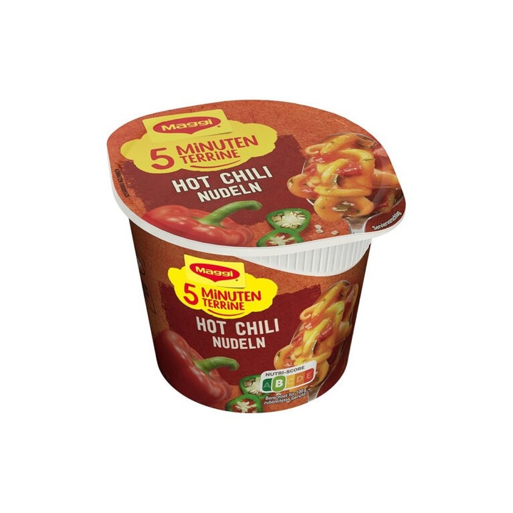 Noodles Maggi, Hot Chilli, gata in 5 min, 59g