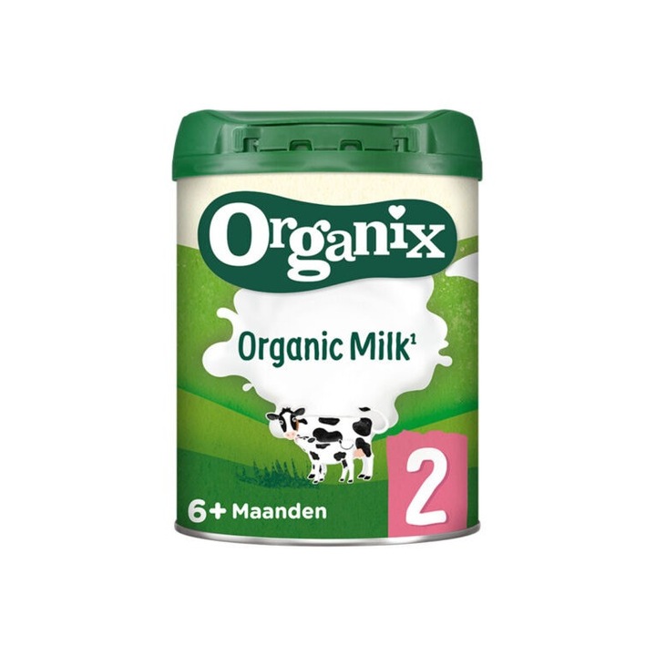 Lapte praf organic, Organix, no2., +6 luni, 700g