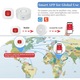 Sonerie Fara Fir Wireless, Buton de apelare pentru batrani si copii, Dytimeem, KU119, Alarma inteligenta WIFI, USB, sustine Tuya