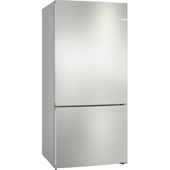 BOSCH KGN86VIEA Frigider combinat, No Frost, 631 l, H: 186 cm, display LED, sistem VitaFresh, clasa energetica E, argintiu