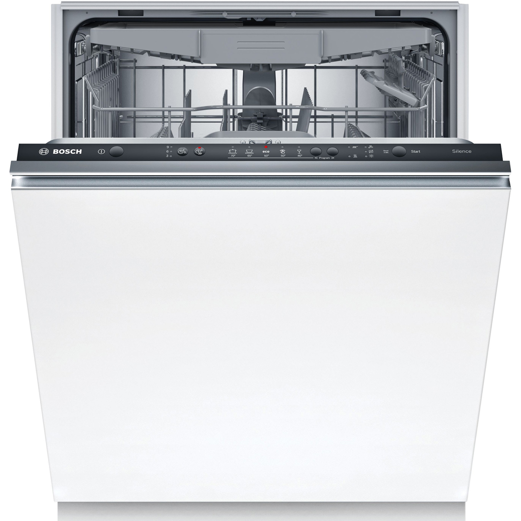 Masina de spalat vase incorporabila Bosch SMV25EX02E, 13 seturi, 5 programe, Home Connect, 60 cm, Clasa E