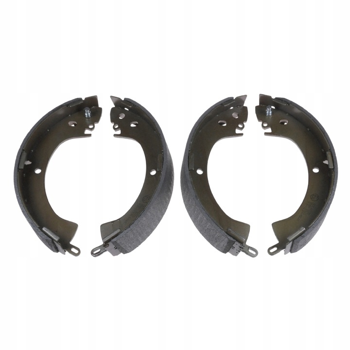 Fékpofa készlet, BLUE PRINT, ADC44125, Fekete