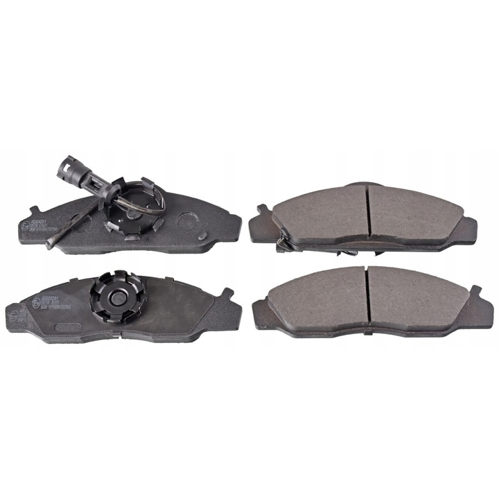 Спирачни накладки, Blue Print, ADG04241