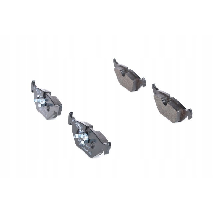 Bosch fékbetétek, Low-Metallic, 17x123x45mm, ATE rendszerhez