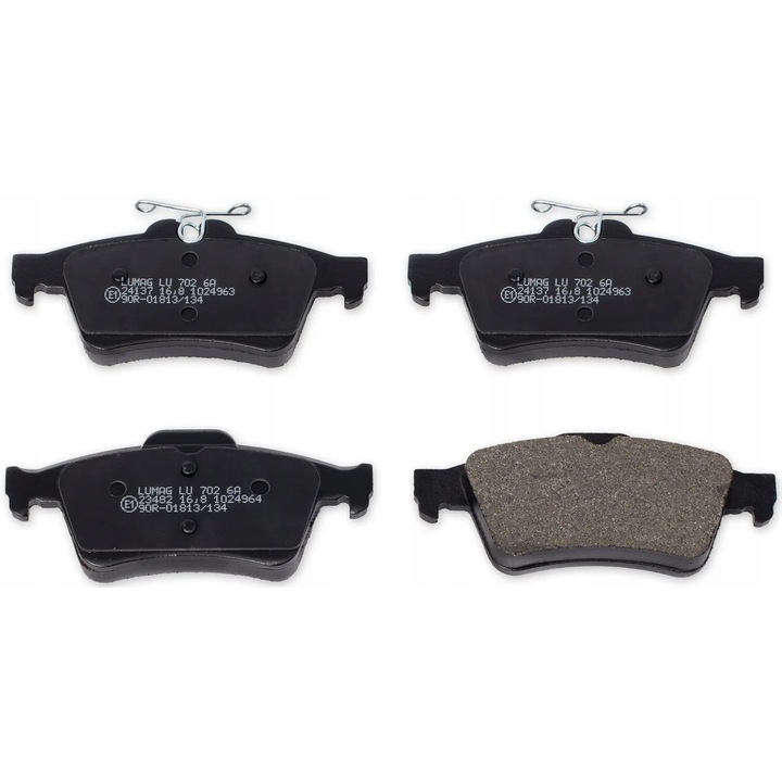 Спирачни накладки, Breck, 24137 00 702 00