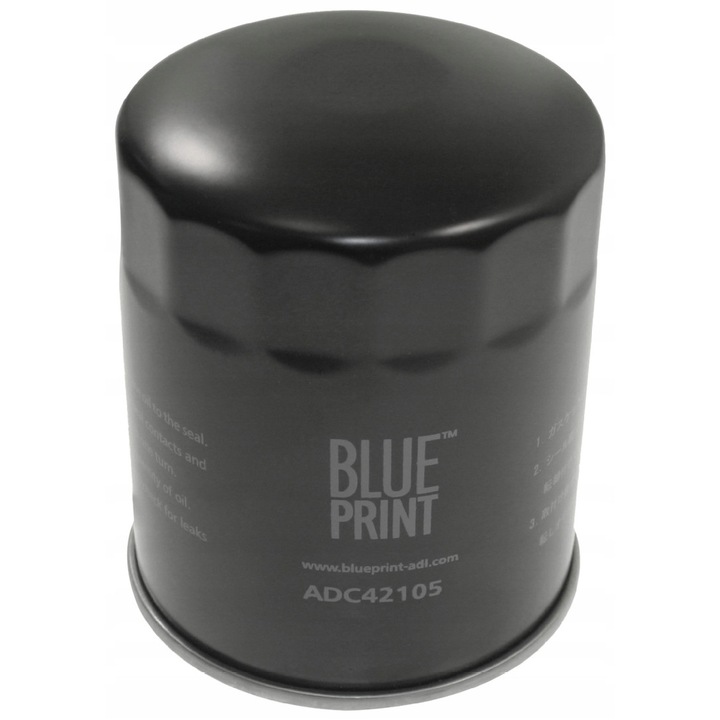 Filtru de ulei, Blue Print, ADC42105