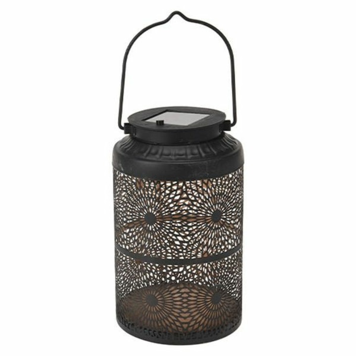 Kerti LED Solar lámpa, metál, 20 cm