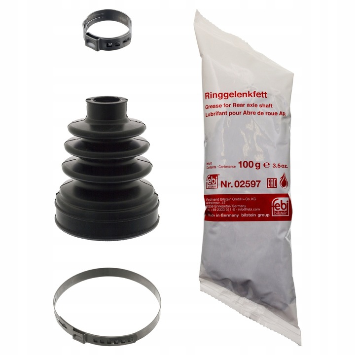 Csuklós burkolat FEBI BILSTEIN 100206, gumi, 91x18,5x67mm, sebességváltóhoz, első tengely