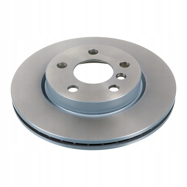 Комплект 2 спирачни диска, Febi Bilstein, 104102, Сив