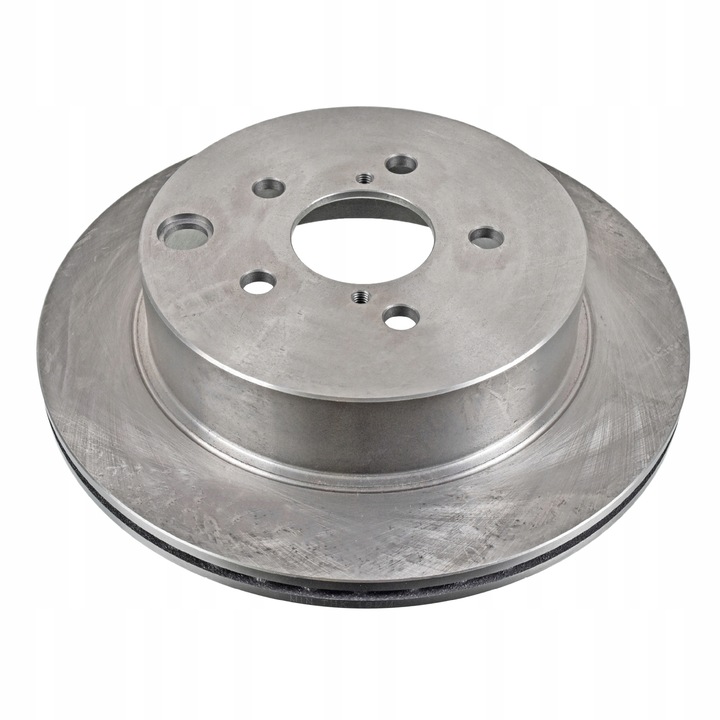 Комплект 2 спирачни диска, Febi Bilstein, 108659, Сив