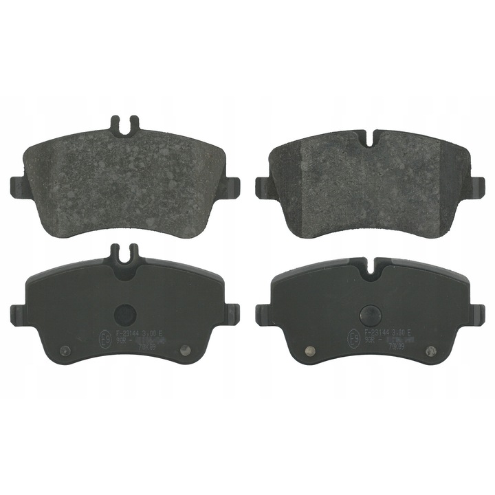 Placute frana FEBI BILSTEIN 16378, ECE R90 Approved, Os fata, 19.5mm, 1.7kg