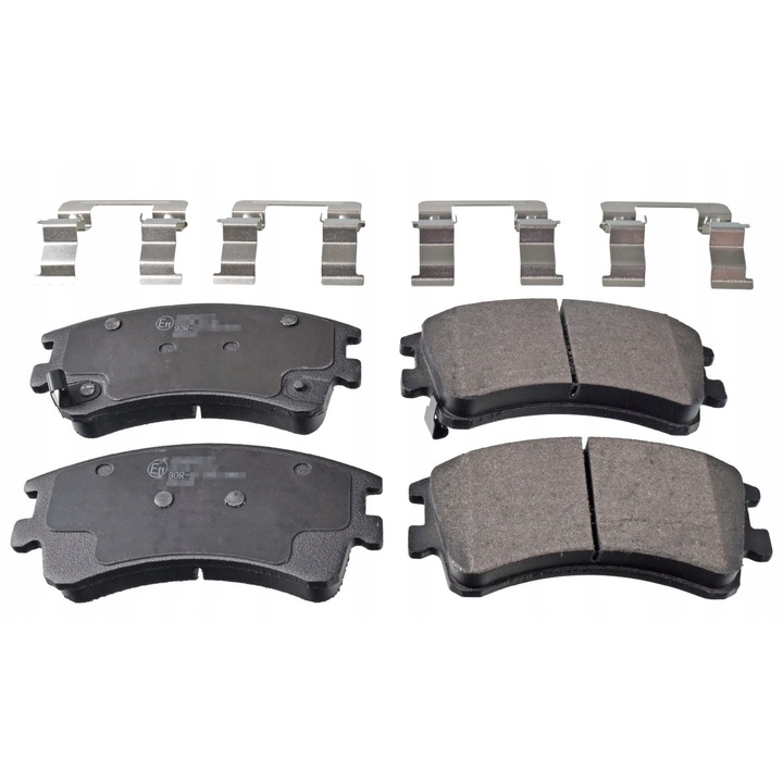 Fékbetétek FEBI BILSTEIN 116298, ECE R90 jóváhagyott, 131,9x59,7x17,8 mm