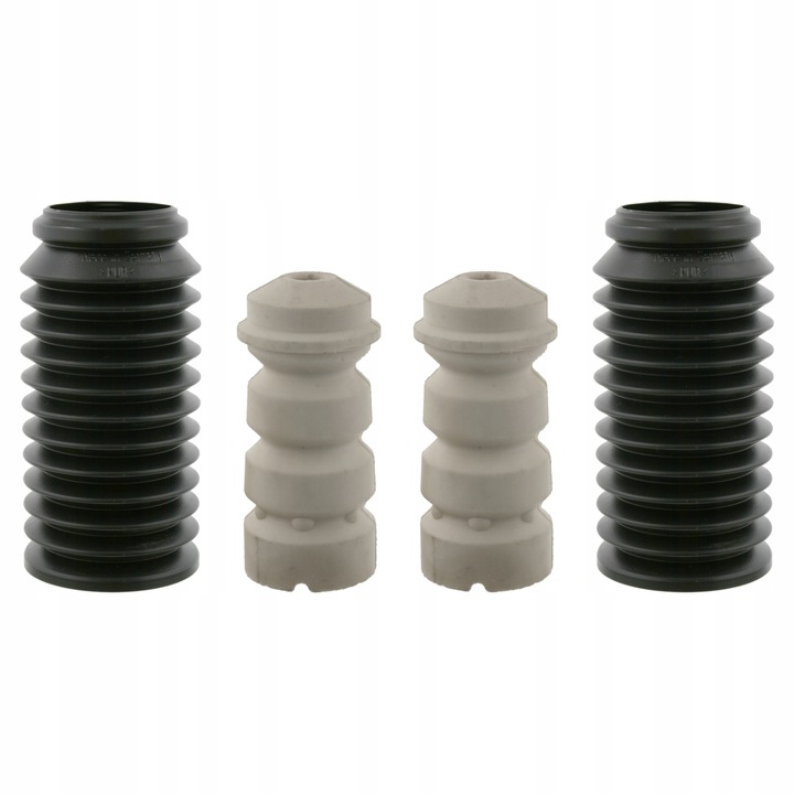 FEBI BILSTEIN lengéscsillapító burkolat készlet, gumi és poliuretán, hátsó tengely, 0,318 kg