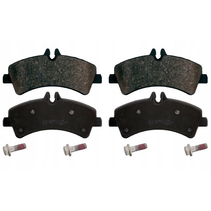 Fékbetétek, FEBI BILSTEIN, 165x78,1x20,5 mm