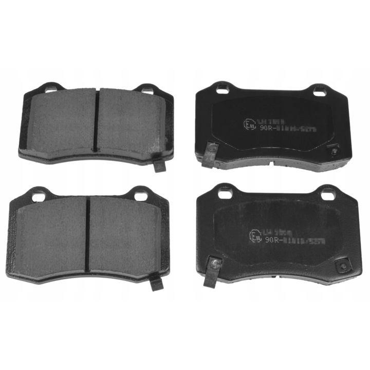 Комплект 4 накладки, FEBI BILSTEIN, 116382, Черни